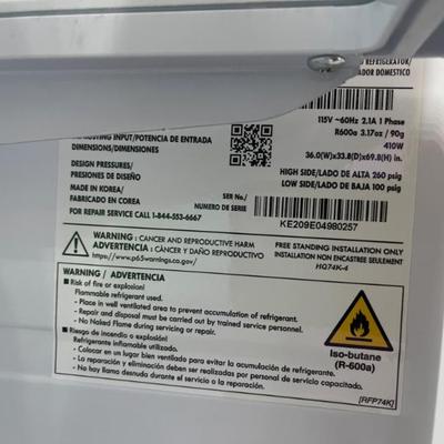 Fridge info 