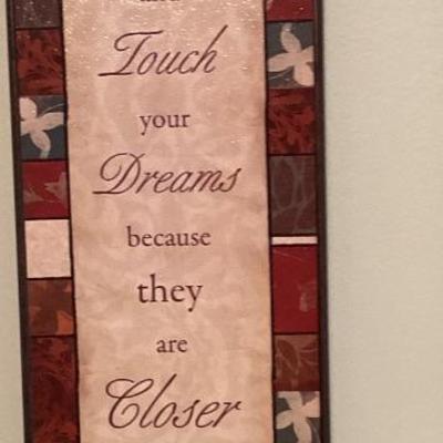 Word art reach out and touch your dreams