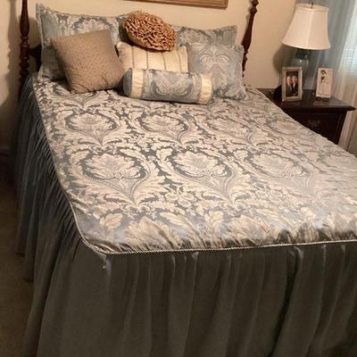Full size bed poster