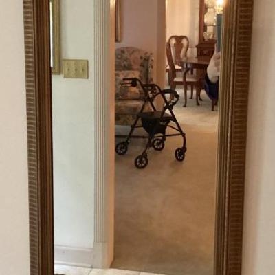 Sale Photo Thumbnail #78: Mirror mahogany frame