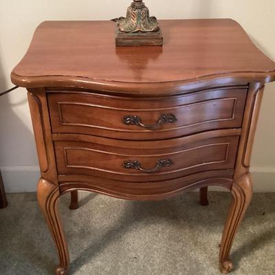 French Provincial Louis XVI Style Nightstand