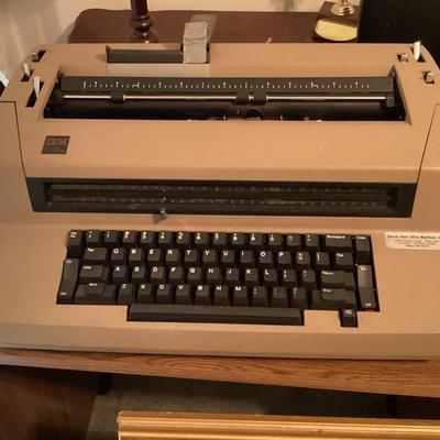 Vintage electric typewriter