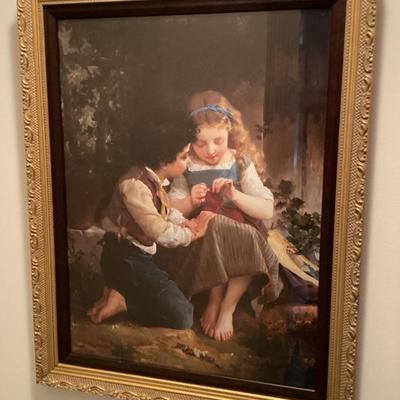 Painting boy and girl