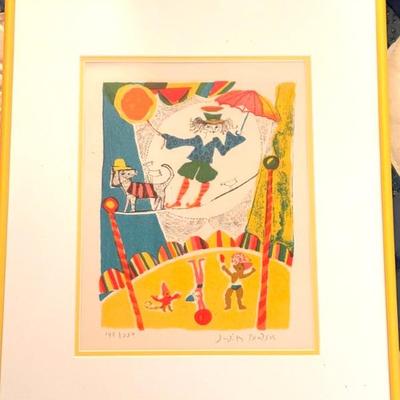 Judith Bledsoe signed print