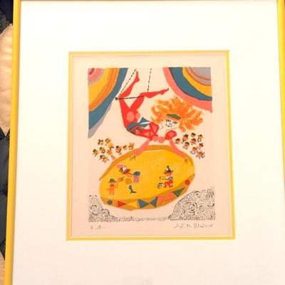 Judith Bledsoe signed print