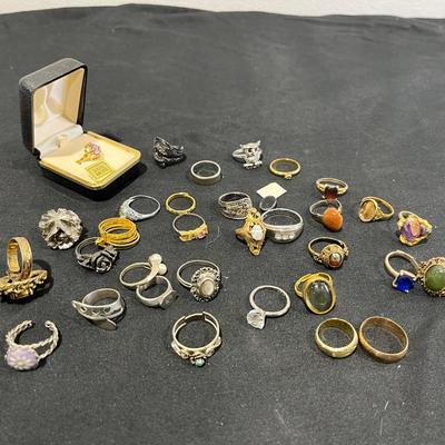 Ring Collection Mystery Lot 