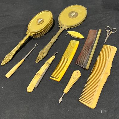 Antique Vanity Set & More