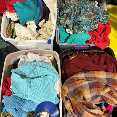 Huge Clothing Mystery Lot Some Vintage 