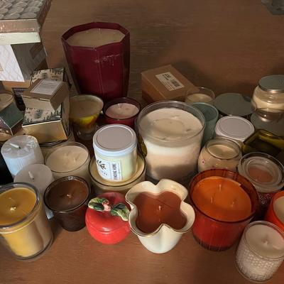 HUGE New Candle Mystery Lot 