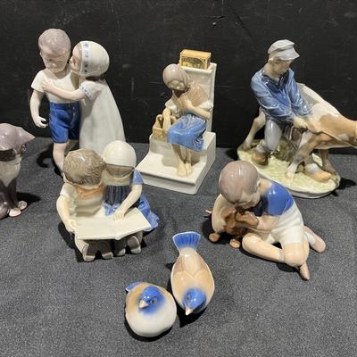 Vintage Royal Copenhagen Denmark B&G Figurines