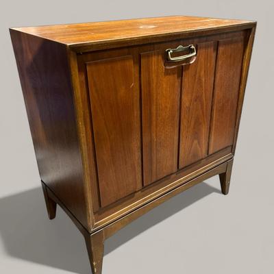 Vintage MCM Vinyl Record Cabinet 
