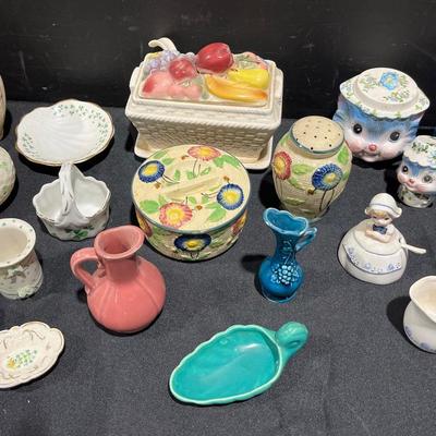 Vintage Lefton Belleek Irish Dresden Royal Tara Plus More