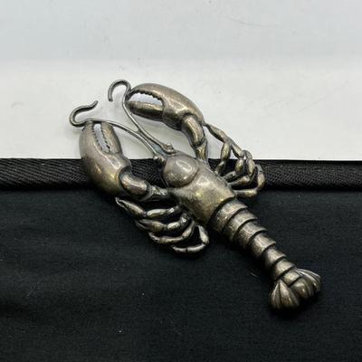 Vintage Large Lobster Brooch/Pin 