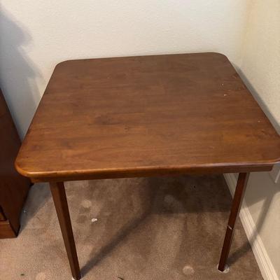 Wooden Card Table