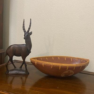 Deer & Bowl 