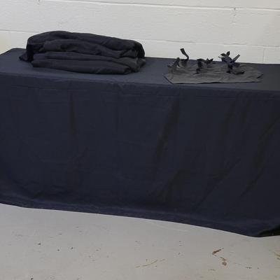 Table Skirts and Folding Table