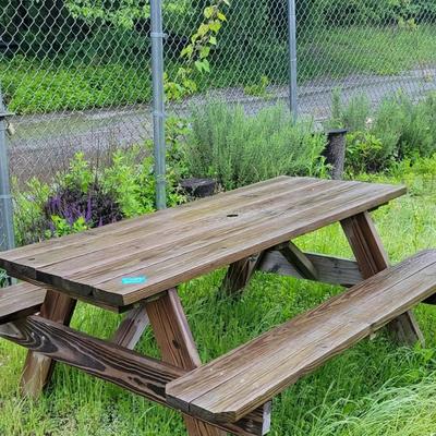 Wooden Picnic Table #3