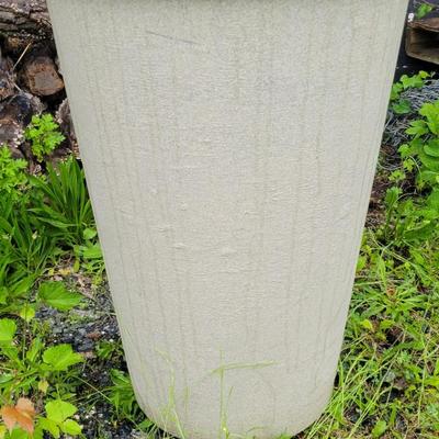 Tall Resin Planter