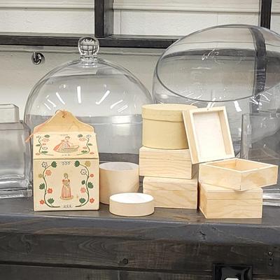 Glass & Wood Decor