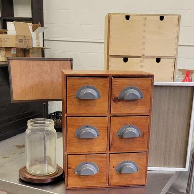 Wood Decor - Drawer Displays and more