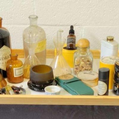 Vintage Bottles & Packaging, Plus Frankincense Oil