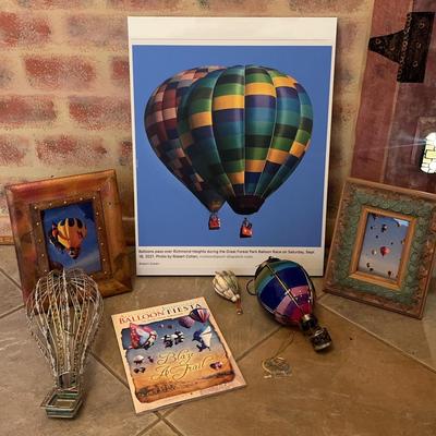 Hot Air Balloon Poster & Decor