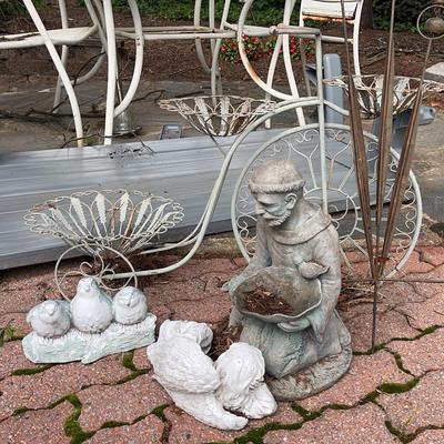 Assortment of Lawn Ornaments