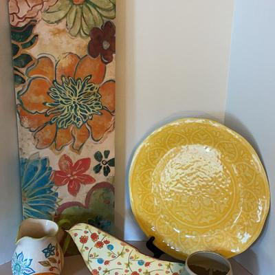 Colorful Pottery & Decor
