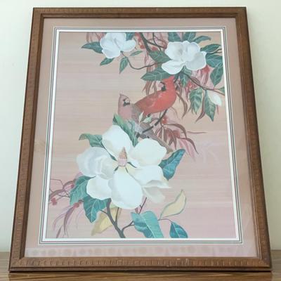 Framed Cardinal Print