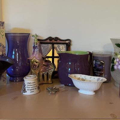 Purple Toned Decor