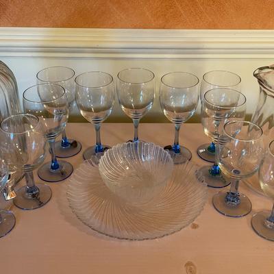 Sangria Time Glass Dispenser, Glasses & More