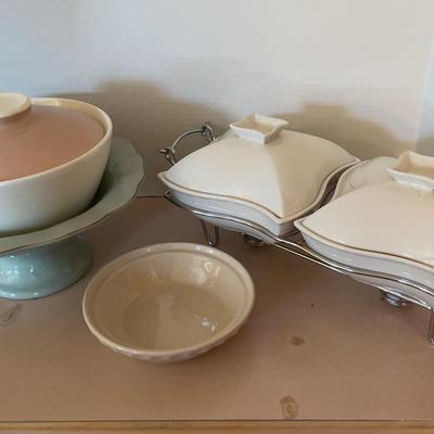 Pastel Ceramic Serving Dishes