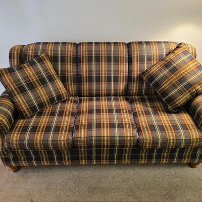 Marshfield Plaid Couch