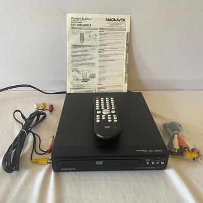 Magnavox DVD player Model DP100MW8B With Remote 