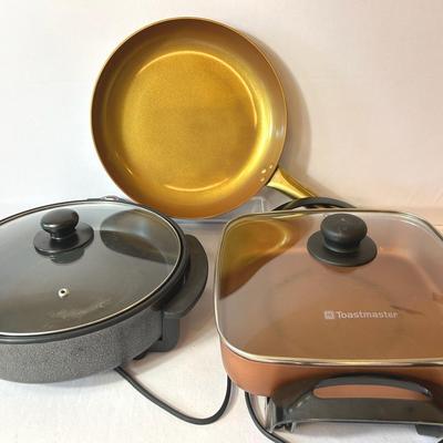 Electric Skillets & 11 Inch Skillet