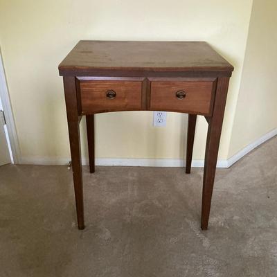Vintage Folding Sewing Machine Cabinet