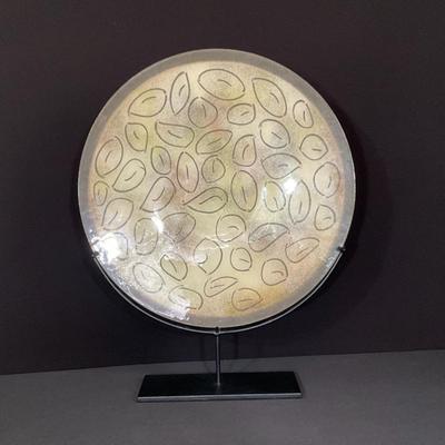 Decorative Plate On Stand 