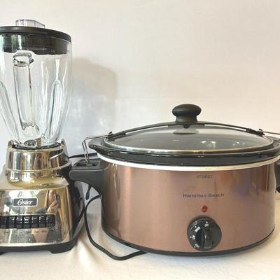 Hamilton Beach Slow Cooker & Oster Blender