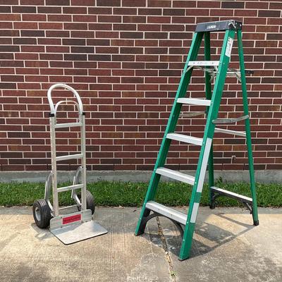 Magliner Dolly & Gorilla Step Ladder
