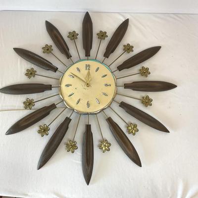 1960’s Robertshaw Lux Electric Wall Clock