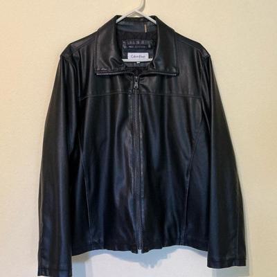 Men's Black Calvin Klein Jacket - Size Large