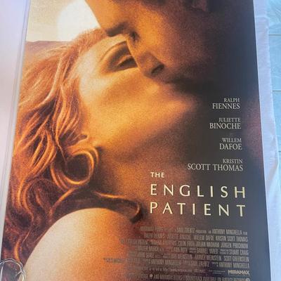 Two Different The English Patient Movie Posters 