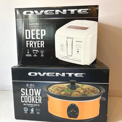 Ovente New Deep Fryer & Slow Cooker