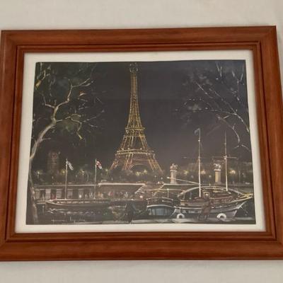 Print of The Eiffel Tower By Maurice Legendre