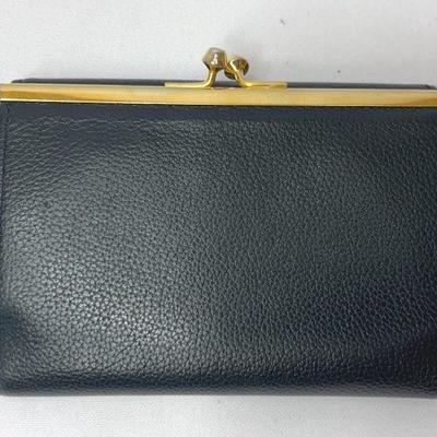 Longchamp Pebble Leather Trifold Wallet