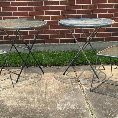 Metal Patio Set