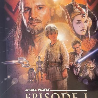 Stars Wars Episode 1 The Phantom Menace movie poster