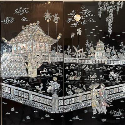 Mother-of-Pearl Mosaic Panel