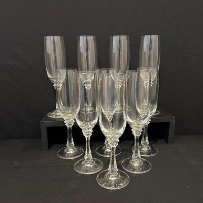 Crystal Champagne Glasses