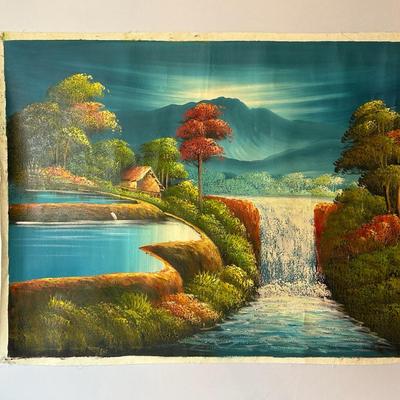 Landscape Original Painting On Canvas